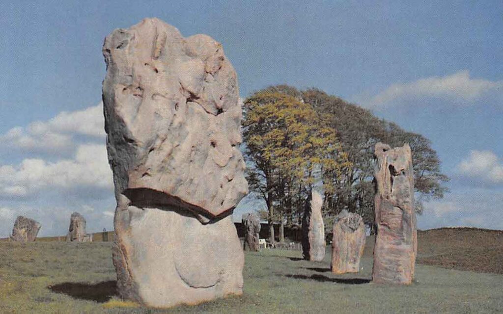 Avebury Stones in Wiltshire