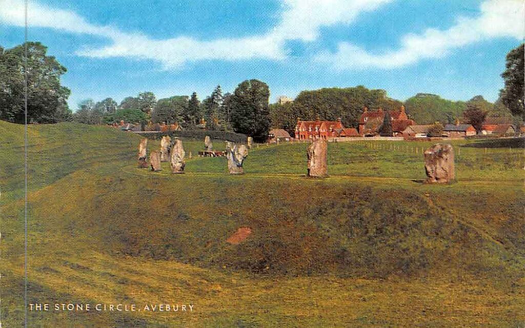 Shot of the Avebury Stone Circles