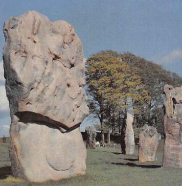 Avebury Stones in Wiltshire