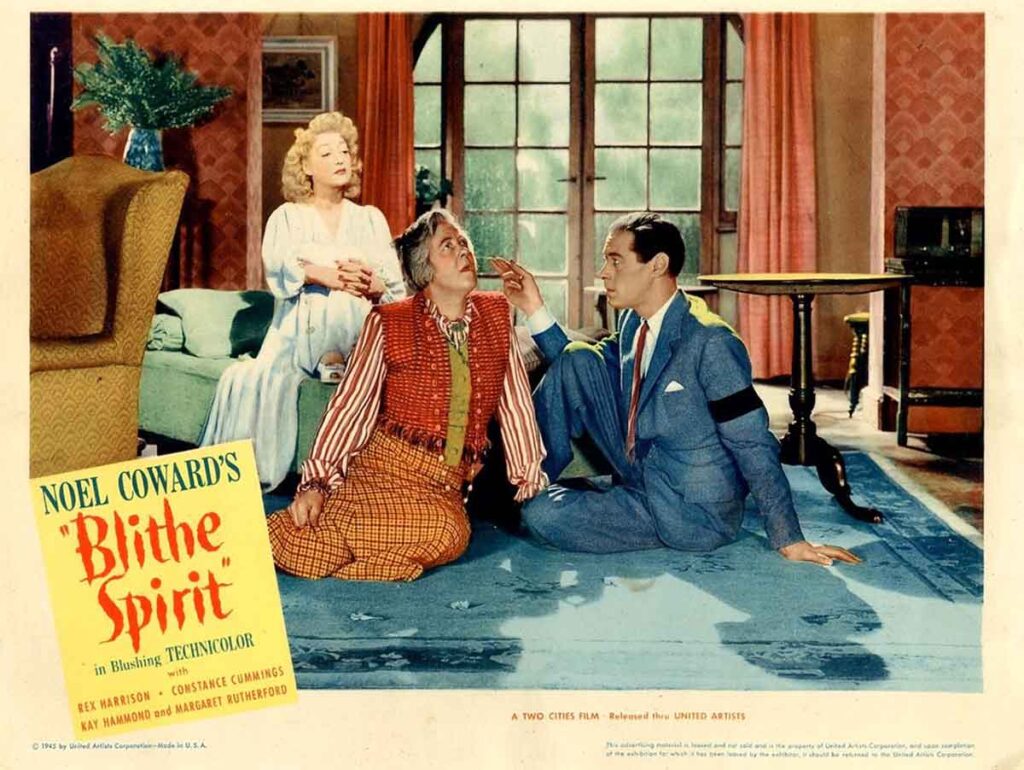 Blithe Spirit 1945 Poster