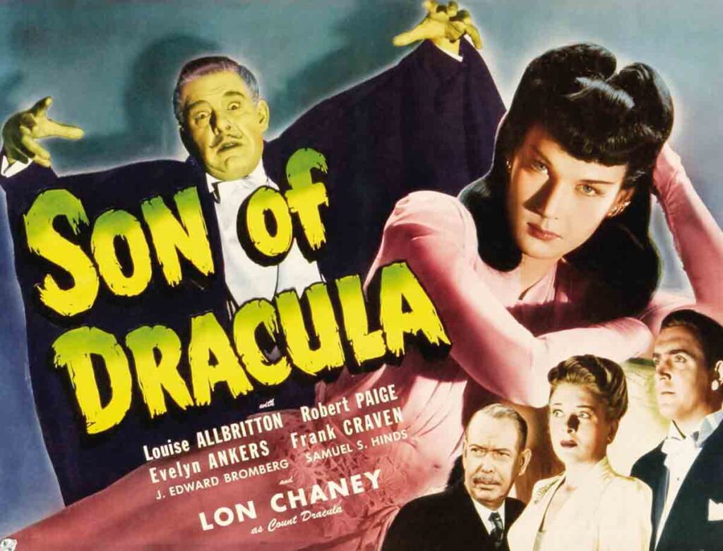 Son of Dracula 1943 poster