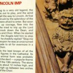 The Lincoln Imp has appeared on many postcards
