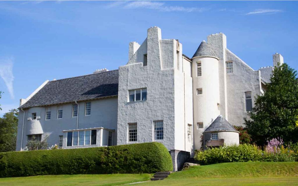 Hill House in the Helensburgh was designed by world-renowned Charles Rennie Mackintosh