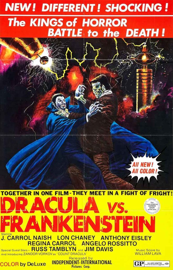 Dracula vs Frankenstein 1971