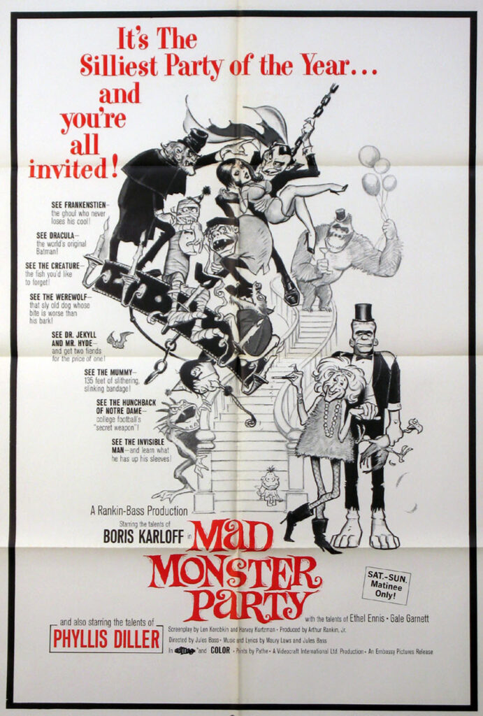 Mad Monster Party? 1967 Poster