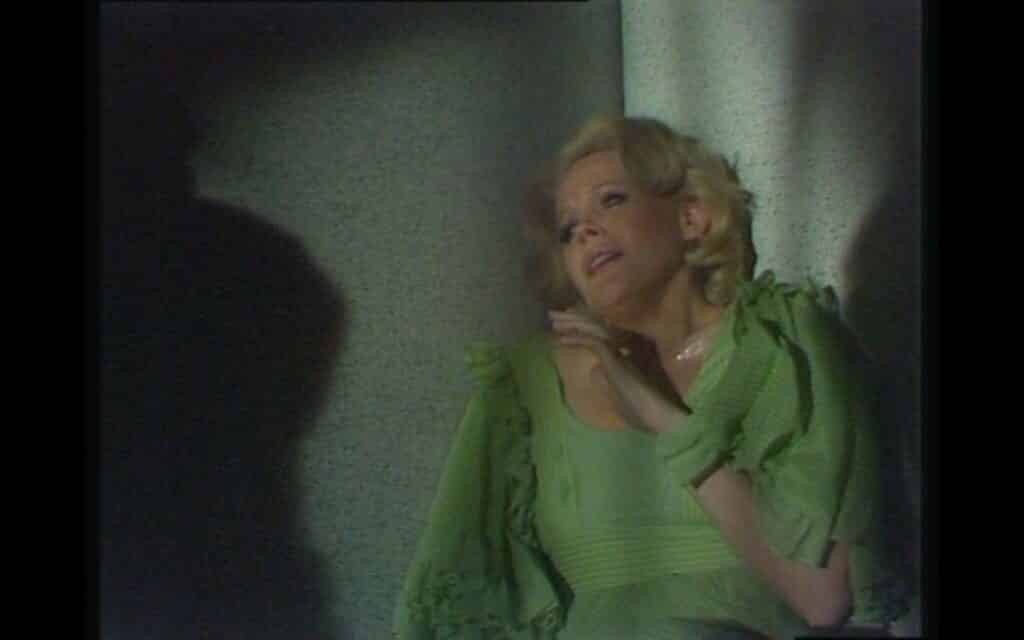 Carroll Baker in peril, in Thriller: The Next Victim (1975, UK transmission 1976)