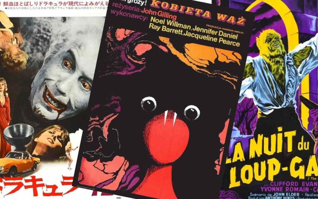 10 Hammer Horror Posters From Around The World 1