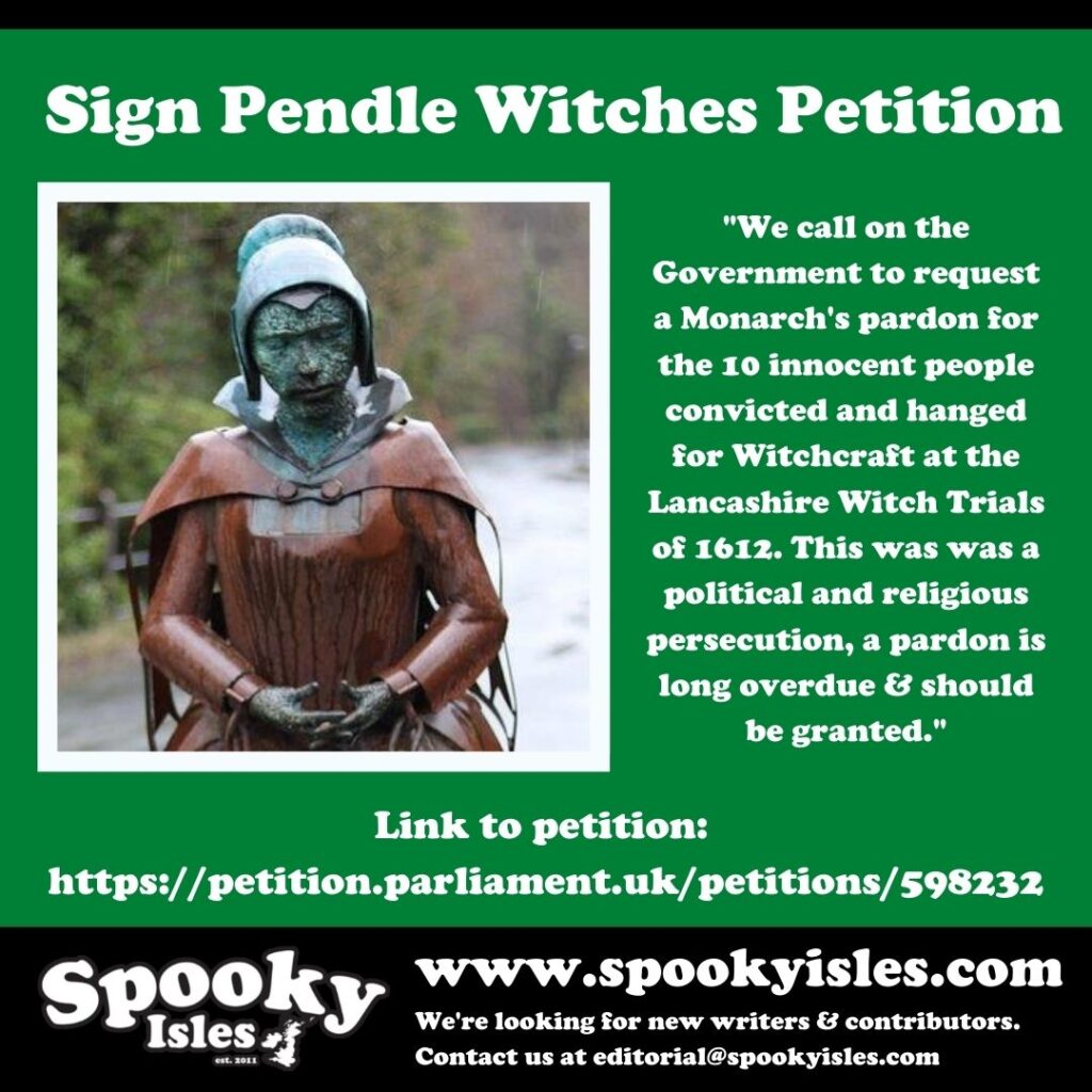 Pardon the Pendle Witches: Sign The Petition 2 Pardon the Pendle Witches: Sign The Petition 1