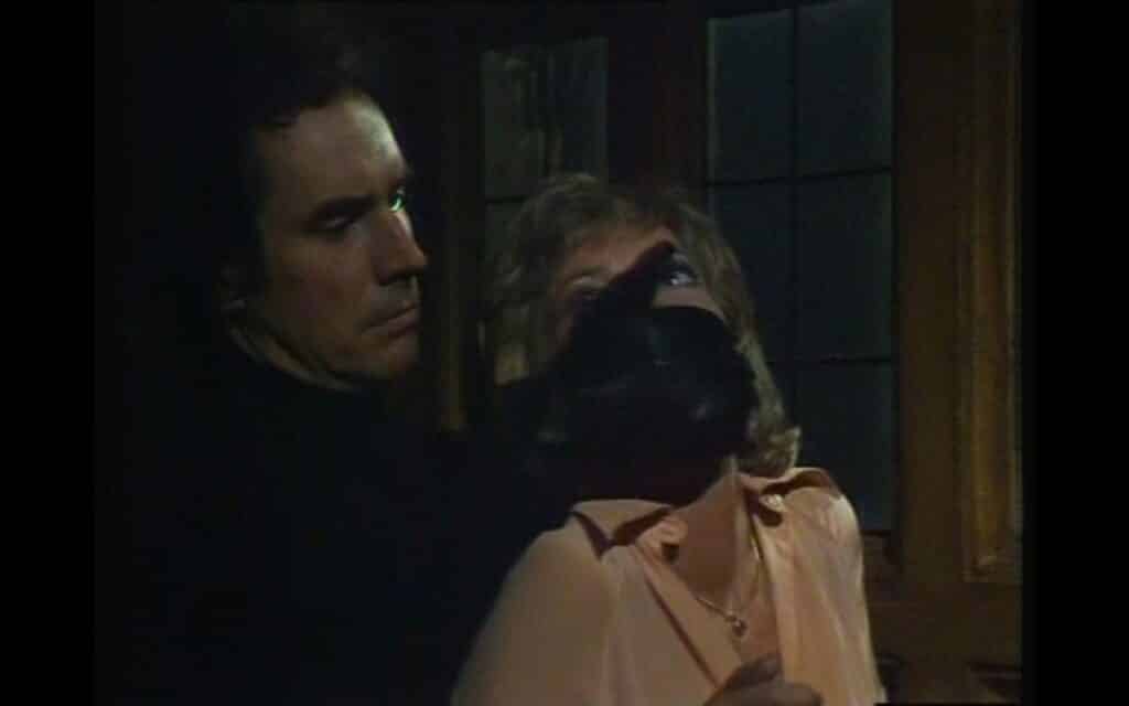 Bradford Dillman and Suzan Farmer in the final Thriller episode, Death In Deep Water (1975, UK transmission 1976)