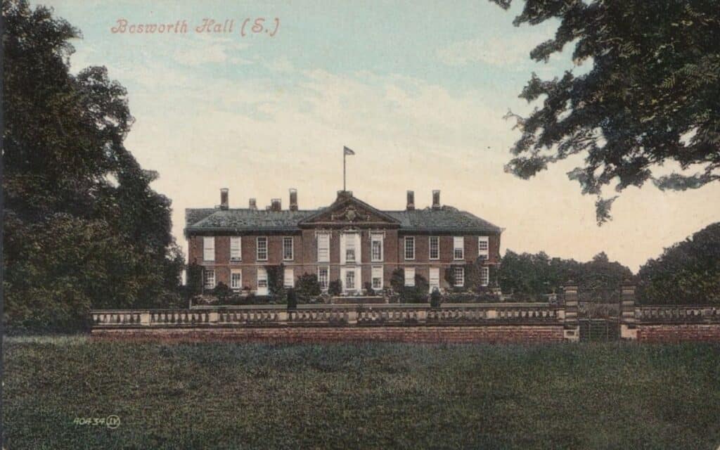 Bosworth Hall Postcard