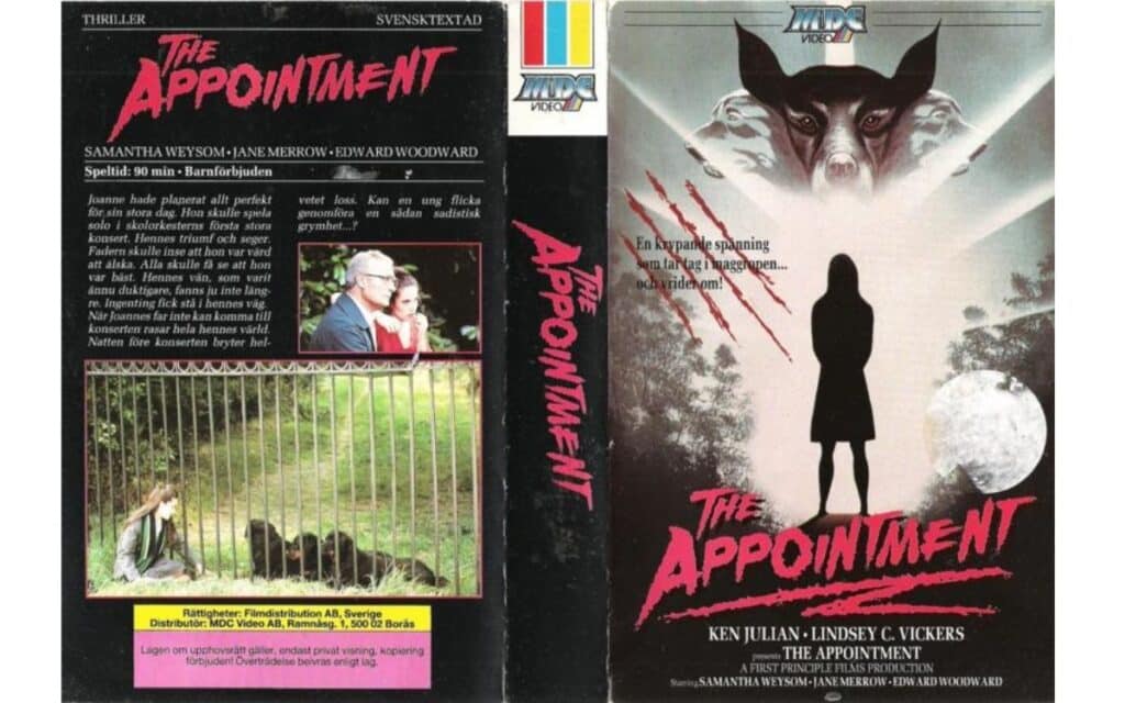 Horror legend DAVID McGILLIVRAY reviews The Appointment 1981 for Spooky Isles