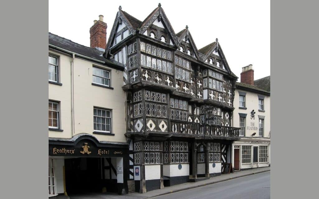 The Feathers Hotel, Ludlow in Shropshire