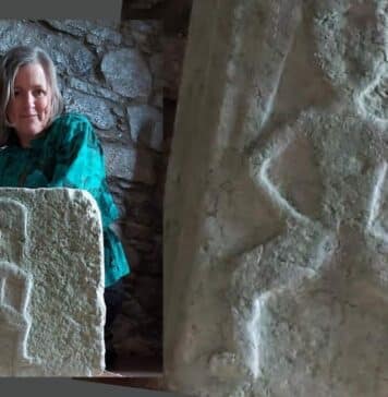 Sheila O'Keefe and her Sheela na Gig