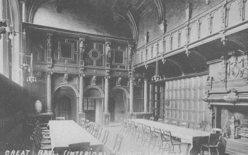 The Great Hall at The Charterhouse in London