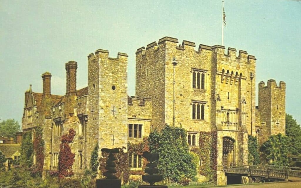 Hever Castle is home to the ghost of Anne Boleyn