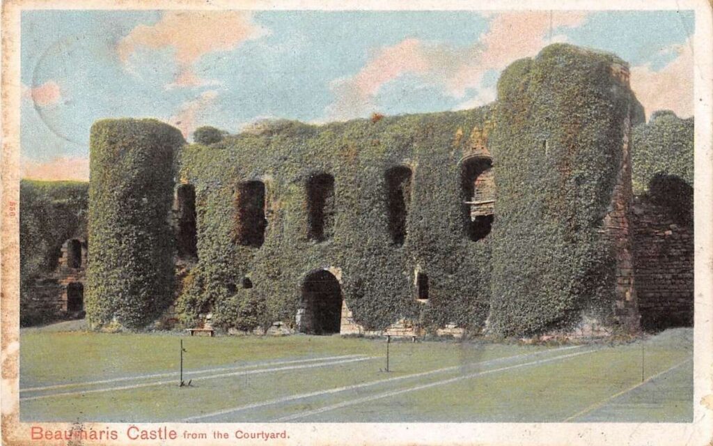 Beaumaris Castle Postcard
