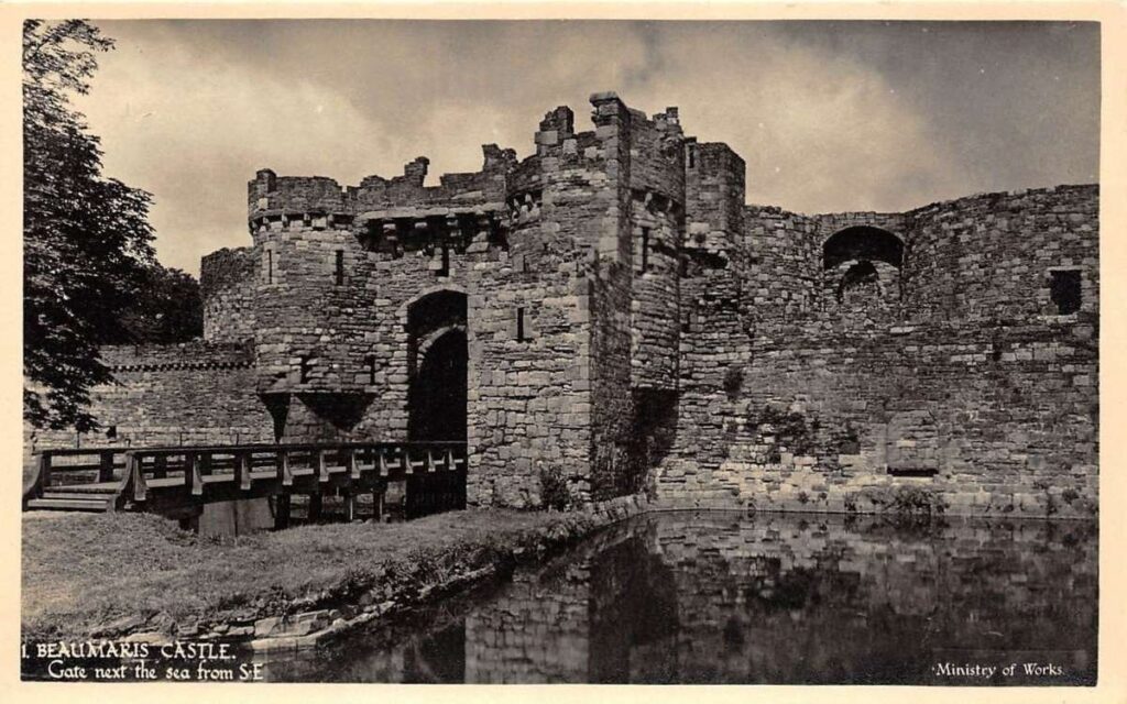 Beaumaris Castle Postcard