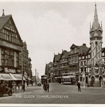 Leicester Postcard