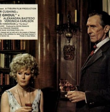The Ghoul 1975 with Veronica Carlson and Peter Cushing