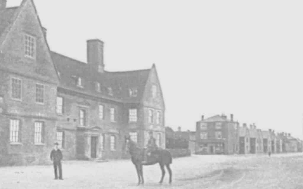 A vintage photo of Haycock Manor Hotel