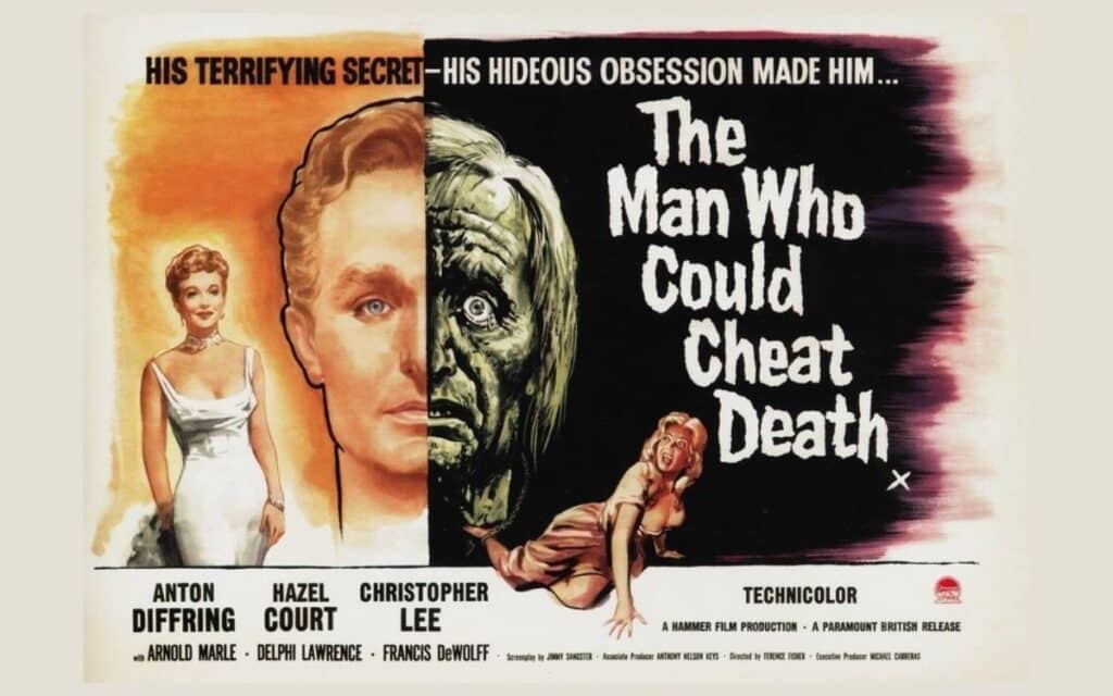 The Man Who Could Cheat Death 1959 Poster