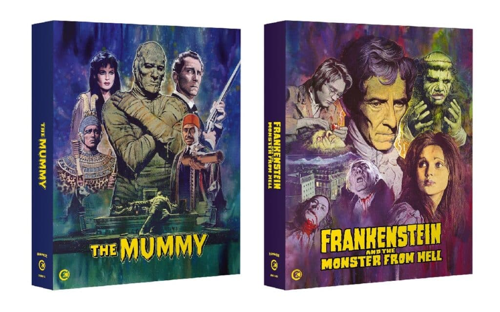 The Mummy 1959 and Frankenstein And The Monster From Hell 1974 BLU-RAY REVIEW 1