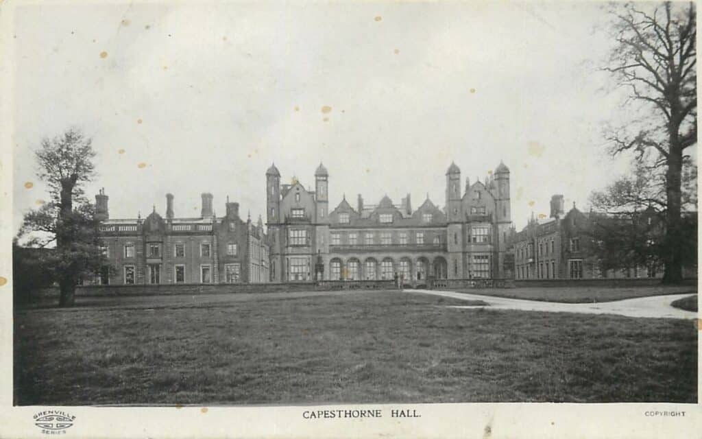 Capesthorne Hall in Cheshire