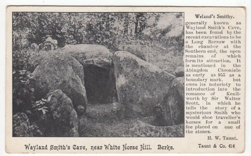 Wayland Smith's Cave, aka Wayland's Smithy