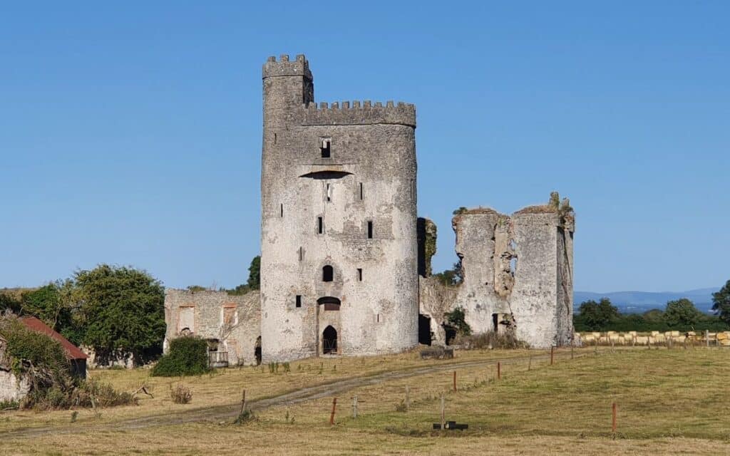 Ballyadams Castle in County Laois, Ireland