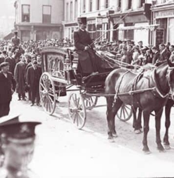 Cobh Lusitania Funeral Procession