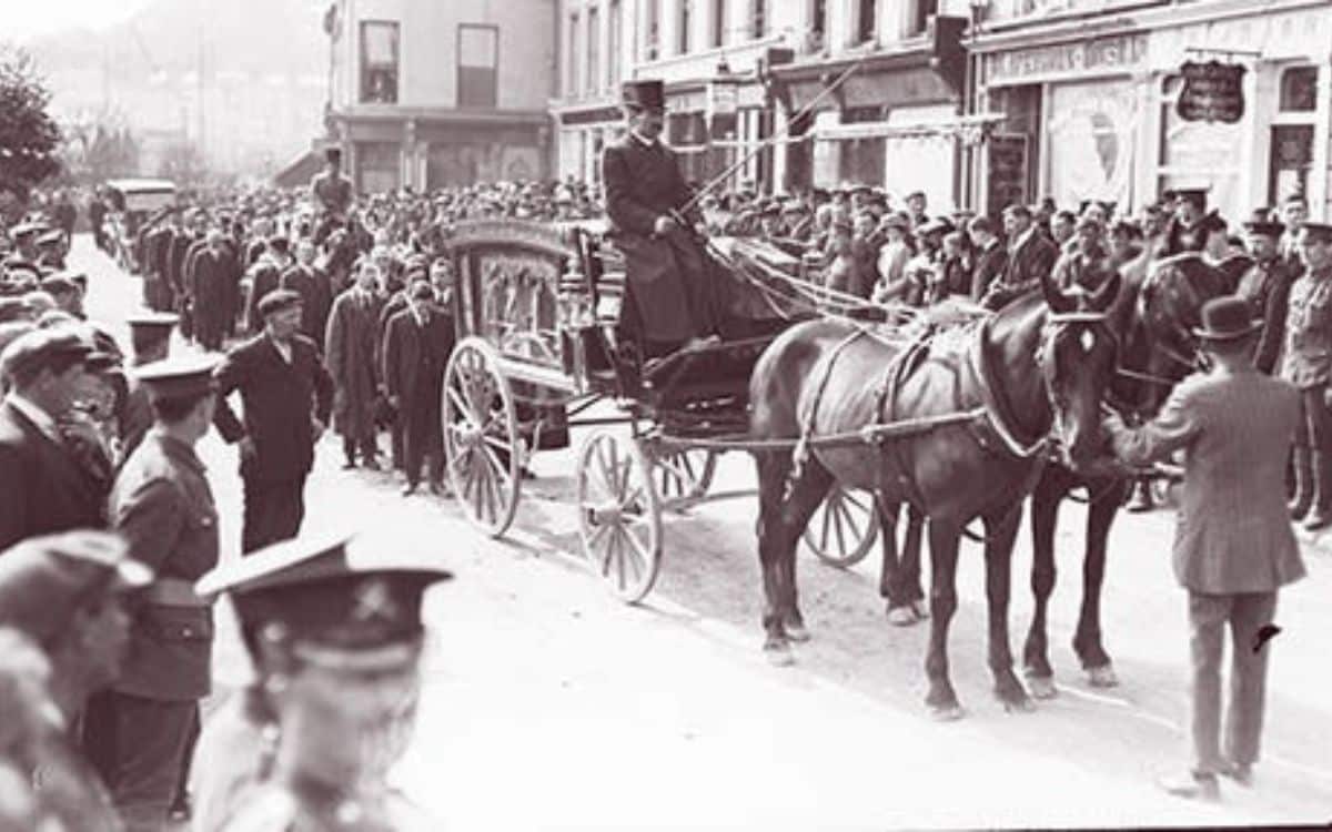 ‘I Witnessed The RMS Lusitania Ghostly Funeral Procession’