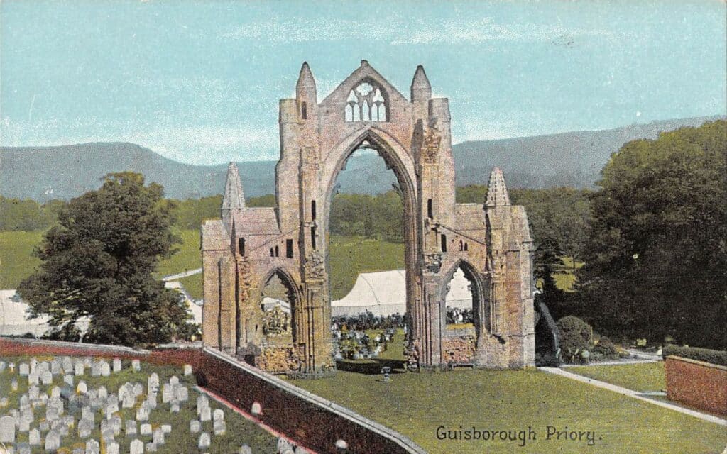 Guisborough Priory in North Yorkshire