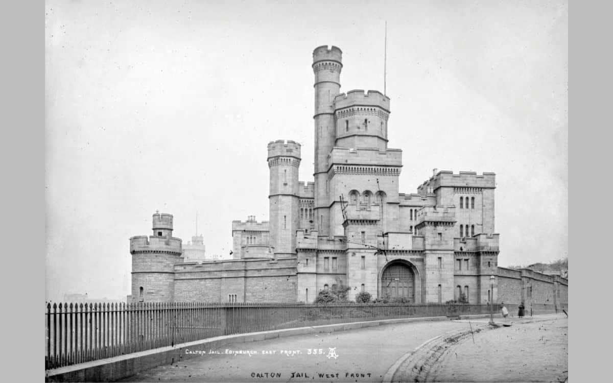 Ghostly Sobbing from Old Calton Gaol, Edinburgh