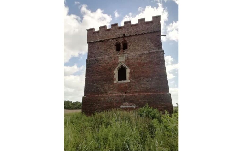 Paull Holme Tower on a recent site visit with the owner
