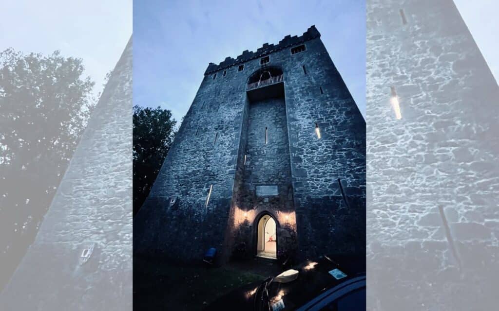 Can you spot the Sheela na Gig in this photo of Redwood Castle?
