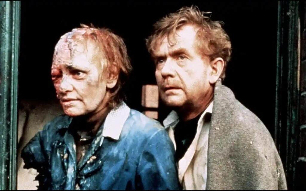 Victims of nuclear fallout, in Threads (1984)