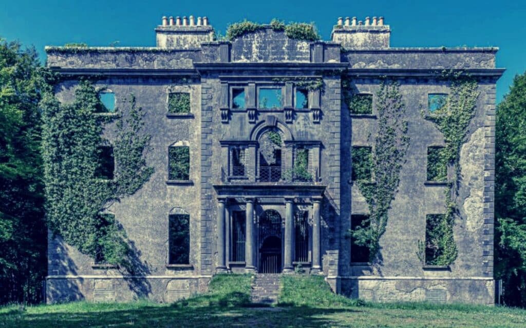 Moore Hall in County Mayo has history chequered with death and misfortune...