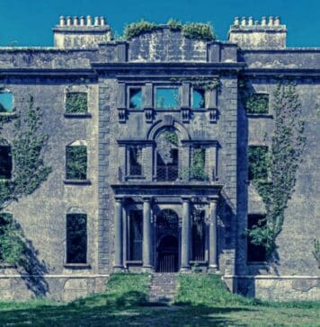 Moore Hall in County Mayo has history chequered with death and misfortune...
