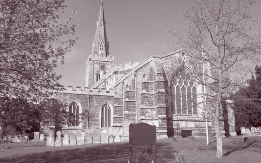 Church of St Mary the Virgin in Finedon, Northamptonshire, the former home of the Dutch Doll