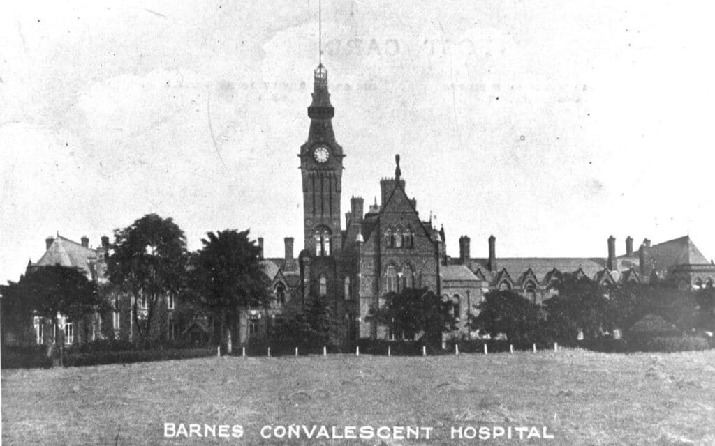 Barnes Hospital Postcard, Cheadle, Greater Manchester