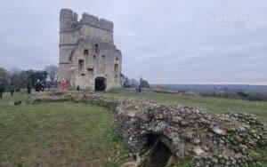 Donnington Castle near Newbury in Berkshire