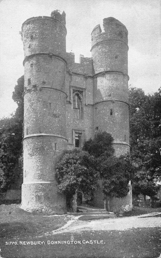 Old Donnington Castle Postcard
