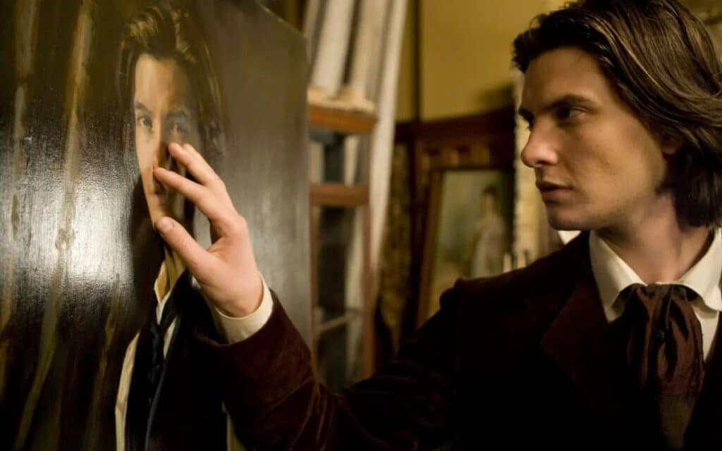 Ben Barnes as the title character in The Portrait of Dorian Gray 2009, one of the many film adaptations of Oscar Wilde's classic, The Picture of Dorian Gray.