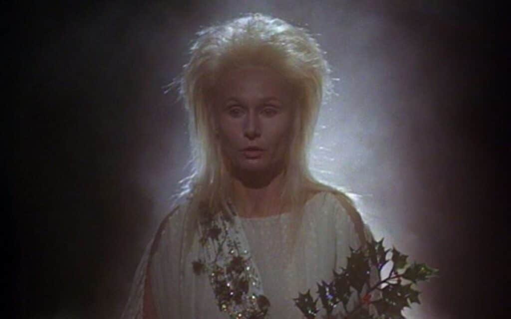 Angela Pleasence as The Ghost of Christmas Past in A Christmas Carol 1984.