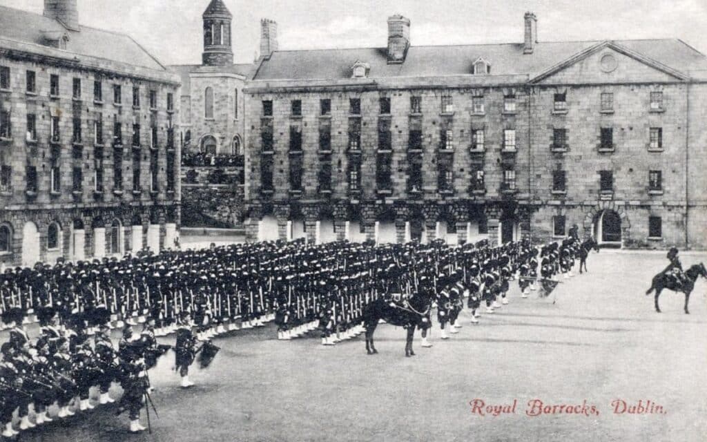 Collins Barracks in Dublin - one of many haunted Ireland Military bases