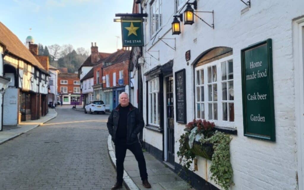 Author John S Tantalon visits The Star Inn, Godalming, a place he calls a "paranormal hotspot".