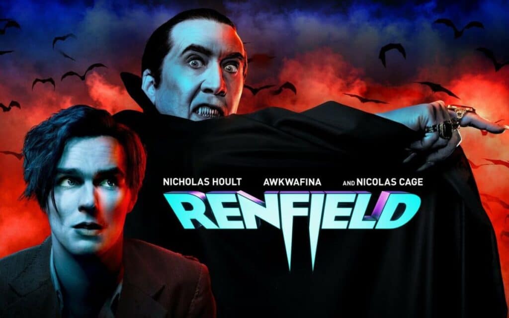 Renfield 2023 - a modern relook at Dracula's man servant/slave - falls short on horror and comedy, says TERRY SHERWOOD