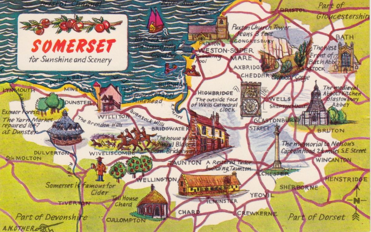 Somerset Postcard