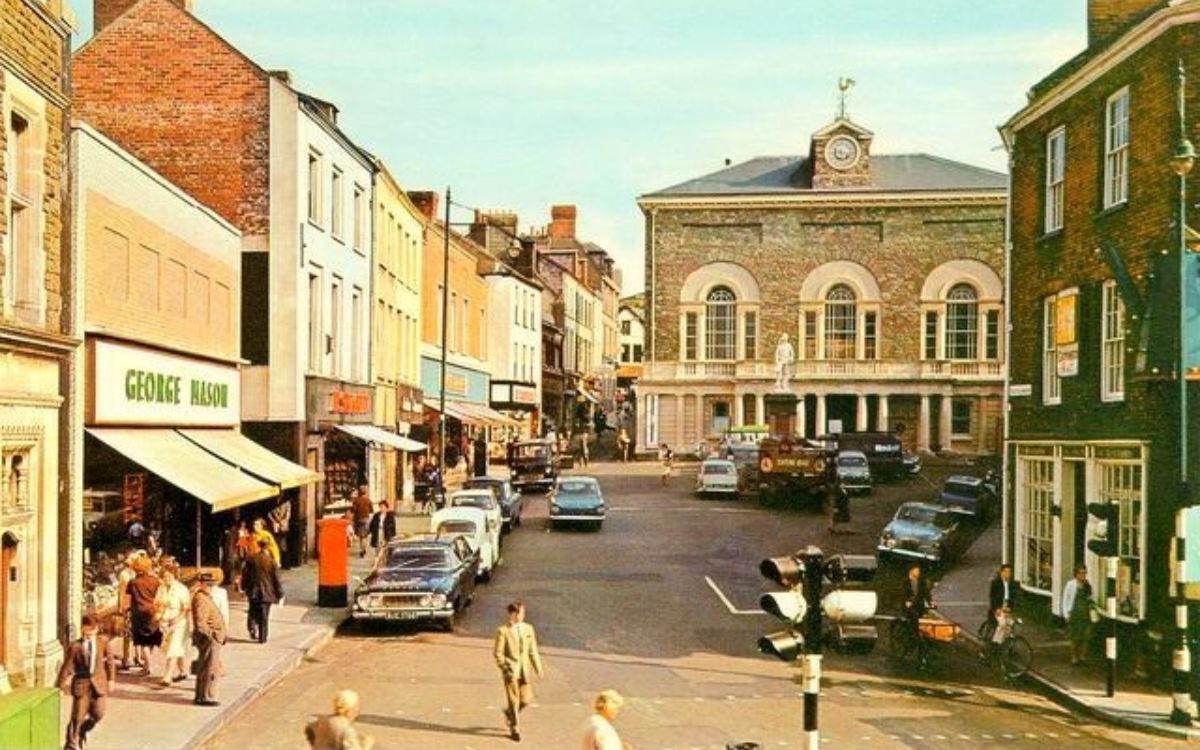 Carmarthen Town in Carmarthenshire