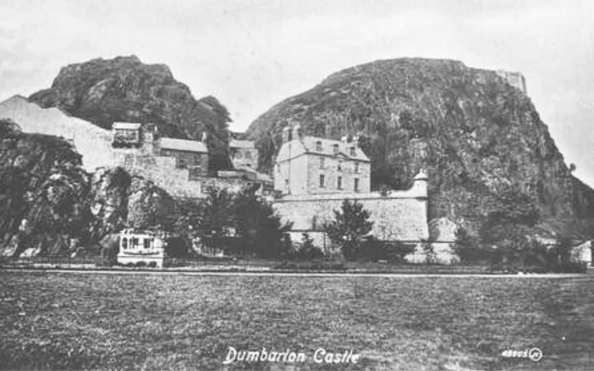 Dumbarton Castle Postcard